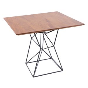 mesa moderna / de madera / de metal / rectangular