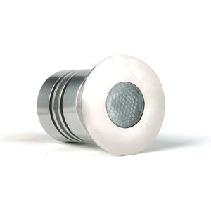 luminaria empotrable de suelo / LED RGBW / redonda / de exterior
