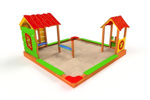 cajón de arena para parque infantil