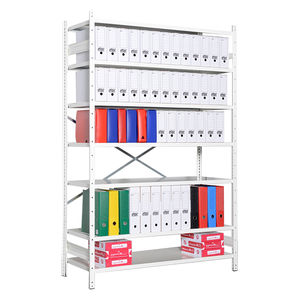 estantería móvil para almacenamiento / para archivo / estándar / de metal