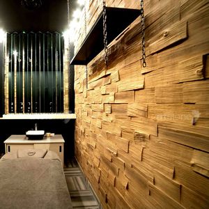 panel decorativo de resina / de fibra de vidrio / de pared / cortafuegos