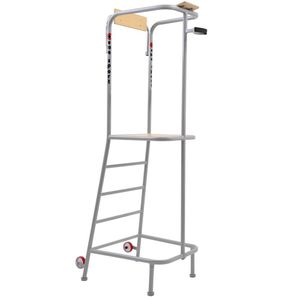 silla para árbitro de metal / de madera / con ruedas