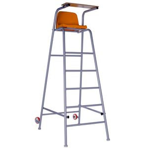 silla para árbitro de acero / de plástico / plegable / con ruedas