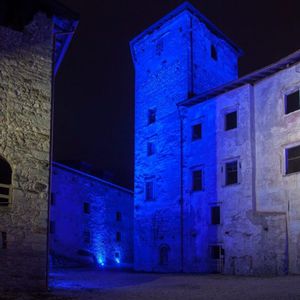 luminaria empotrable de suelo / empotrable de pared / LED / redonda