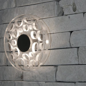 aplique de diseño original / de acero inoxidable / de policarbonato / LED