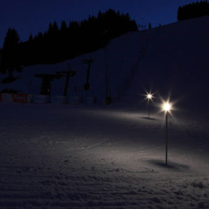 bolardo de iluminación de jardín / moderno / de aluminio / LED