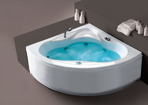 bañera de esquina / de metacrilato