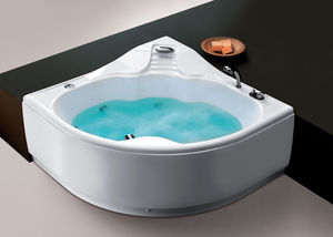bañera de esquina / de metacrilato