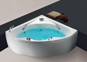 bañera de esquina / de metacrilato