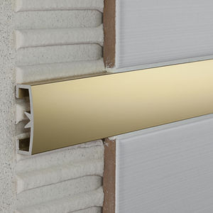 listel de aluminio / de acero inoxidable / de PVC