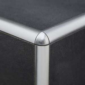 perfil de acabado para ángulo exterior / de latón / de aluminio / para baldosas