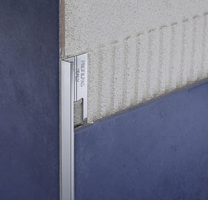 perfil de acabado para ángulo exterior / de latón / de aluminio / para baldosas