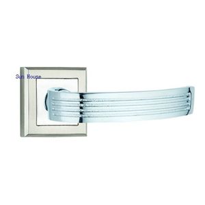 manilla para puerta corredera / de metal / moderna