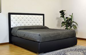 cama de matrimonio / individual / moderna / con cabecero