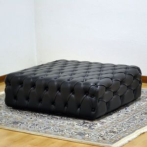 reposapiés Chesterfield / de cuero / de tejido