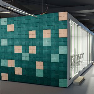 revestimiento de pared de corcho / para uso residencial / 3D