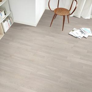 parquet multicapa / para pegar / flotante / de roble