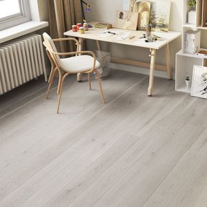 parquet multicapa / para pegar / flotante / de roble
