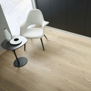 parquet multicapa / para pegar / flotante / de roble
