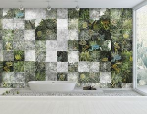 papeles pintados modernos / de tela / de vinilo / con motivos de la naturaleza