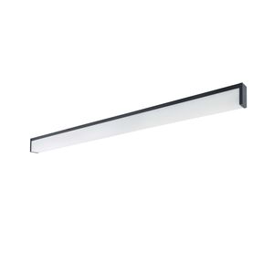 perfil de iluminación montado en superficie / suspendido / LED / fluorescente