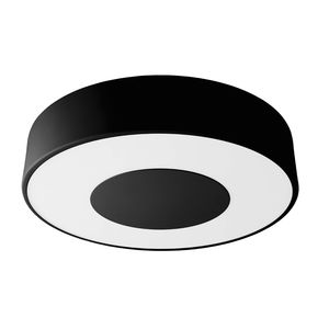 luminaria fluorescente / redonda / de acero / IP40