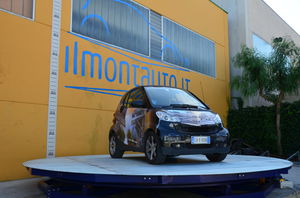 plataforma para coches giratoria / eléctrica / hidráulica