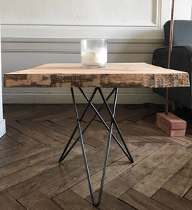 base de mesa de acero / moderna / para el sector servicios