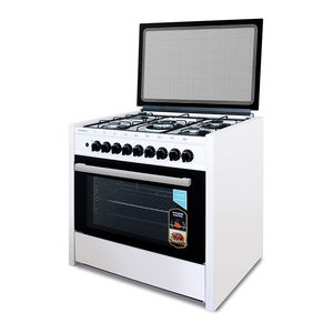 cocina con horno de gas / wok / de hierro fundido / con parrilla