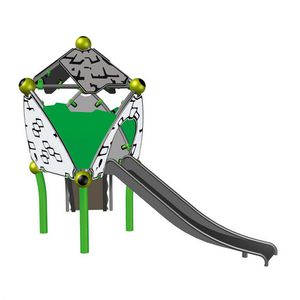 estación de juego de metal / para parque infantil
