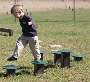 recorrido de obstáculos para parque infantil