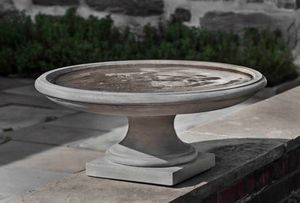 fuente para beber de exterior / de piedra