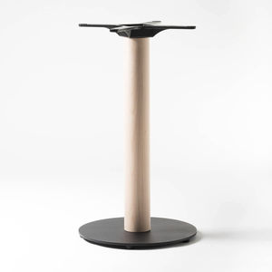base de mesa de acero con revestimiento en polvo / de acero inoxidable cepillado / de acero inoxidable pulido / de madera