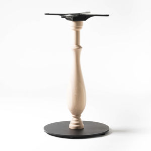 base de mesa de acero con revestimiento en polvo / de acero inoxidable cepillado / de acero inoxidable pulido / de madera