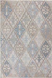 alfombra tradicional / arabescos / de polipropileno / rectangular