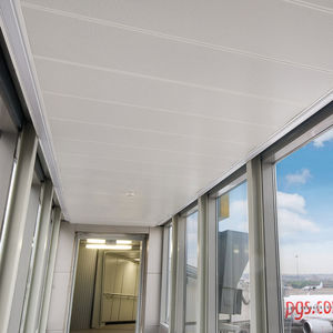 falso techo de metal / tipo panel / decorativo / enrejado