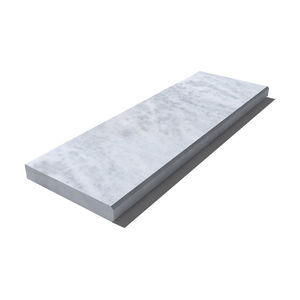 borde de piscina de mármol / de travertino
