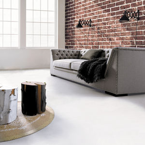 sofá cama / Chesterfield / de tejido / contract