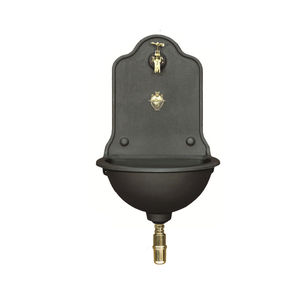 fuente para beber de pared / de exterior / de interior / de hierro fundido