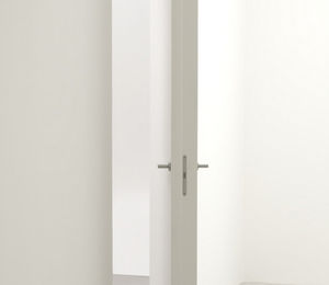 puerta de interior / abatible / de madera / a ras