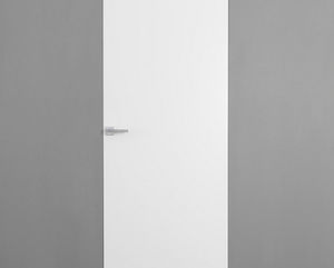 puerta de interior / abatible / de madera / a ras