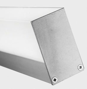 luminaria suspendida / LED / lineal / de aluminio