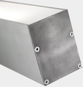 luminaria suspendida / LED / lineal / de aluminio