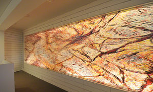revestimiento tensado impreso / de pared