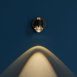 aplique moderno / de latón / de vidrio / LED
