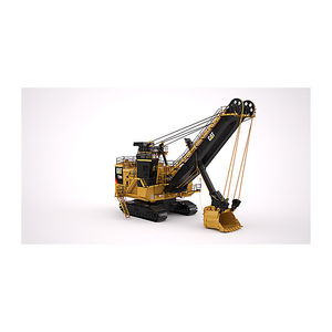 excavadora con orugas / de cable / para obra / eléctrica