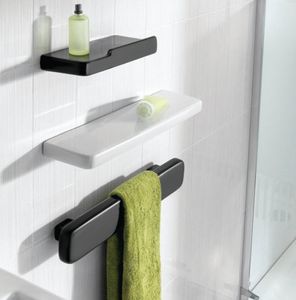 estantería mural / moderna / de madera / de baño