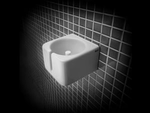 dispensador de papel higiénico de pared / epoxi