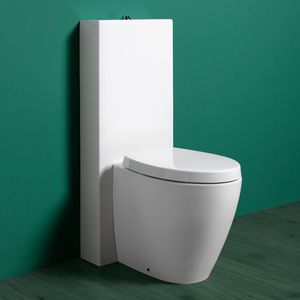 WC monobloque / de cerámica