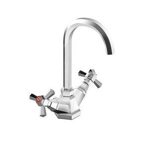 Grifo Bimando Para Lavabo Ptc Rubinetterie Stella De Repisa